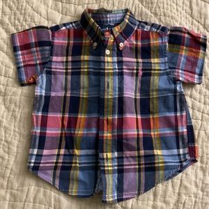 Boys Ralph Lauren Polo short sleeve button down